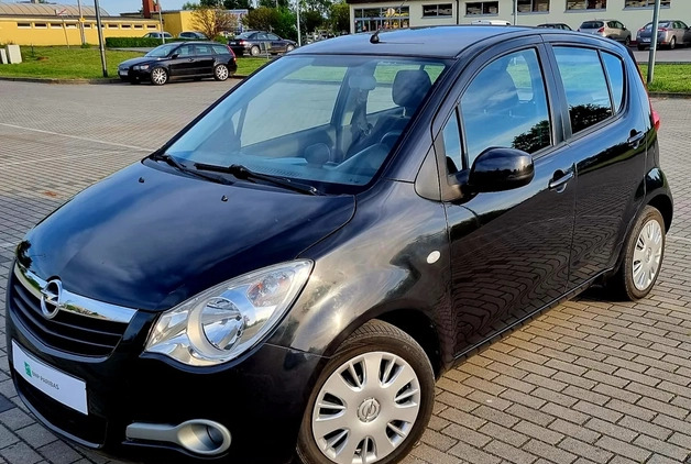 Opel Agila cena 11900 przebieg: 159000, rok produkcji 2009 z Paczków małe 46